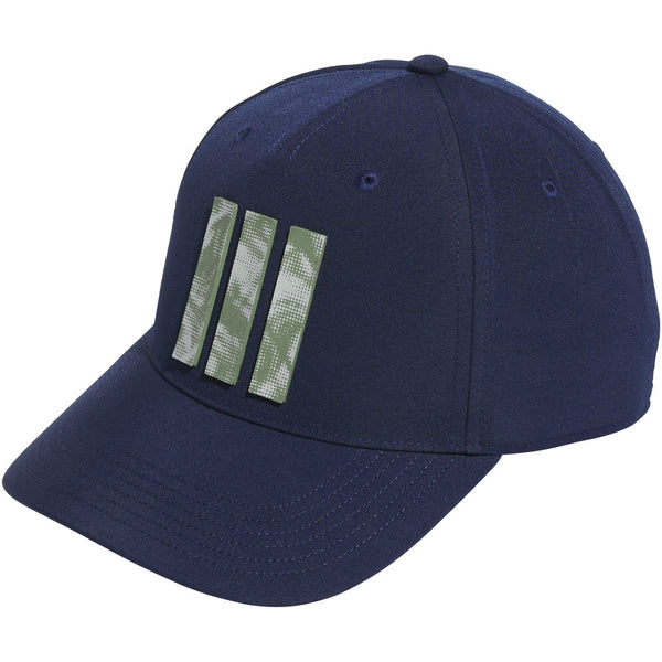 adidas Tour 3 Stripe Print Cap - Collegiate Navy