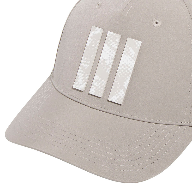 adidas Tour 3 Stripe Print Cap - Putty Beige