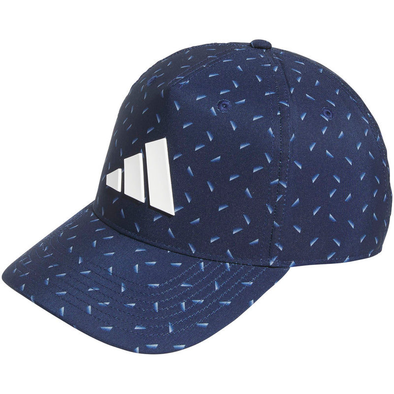 adidas Tour Print Snapback Cap - Collegiate Navy