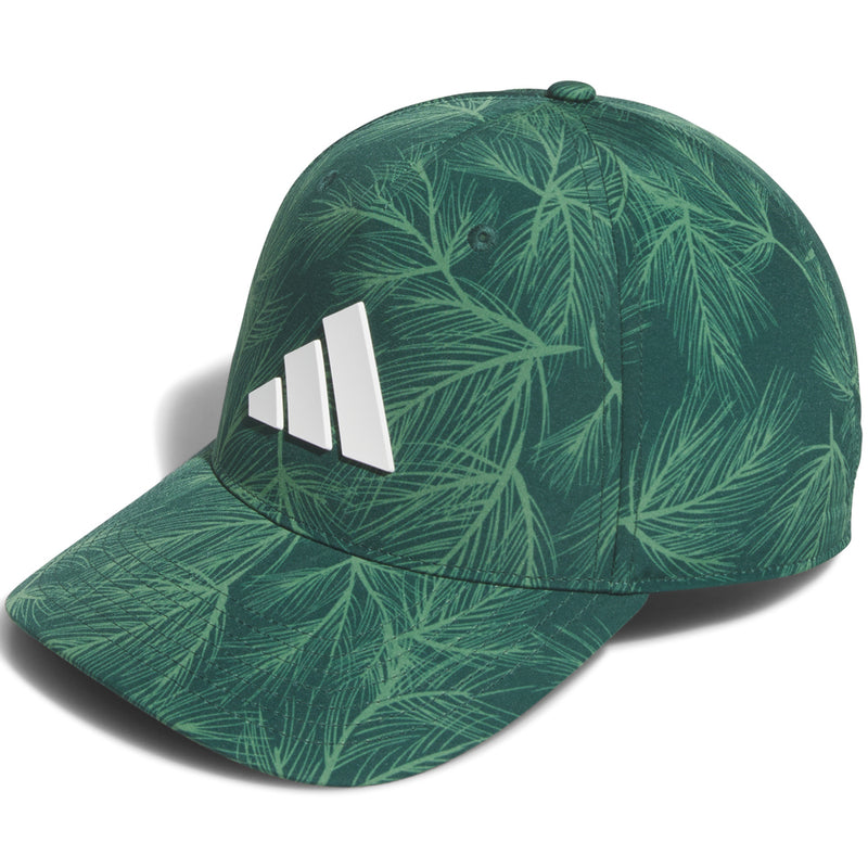 adidas Tour Print Snapback Cap - Preloved Green