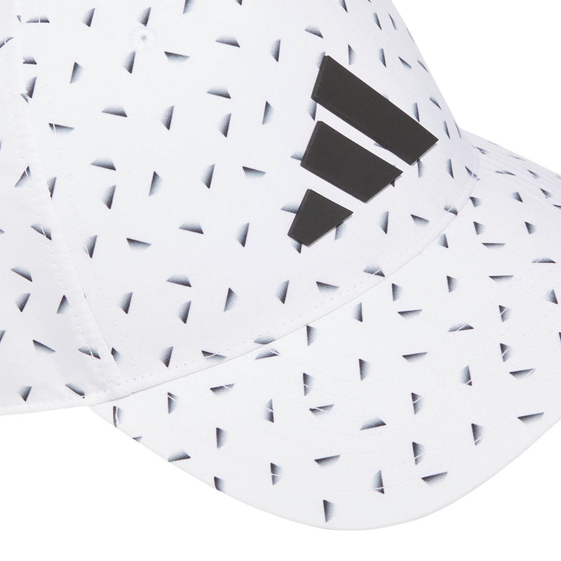 adidas Tour Print Snapback Cap - White