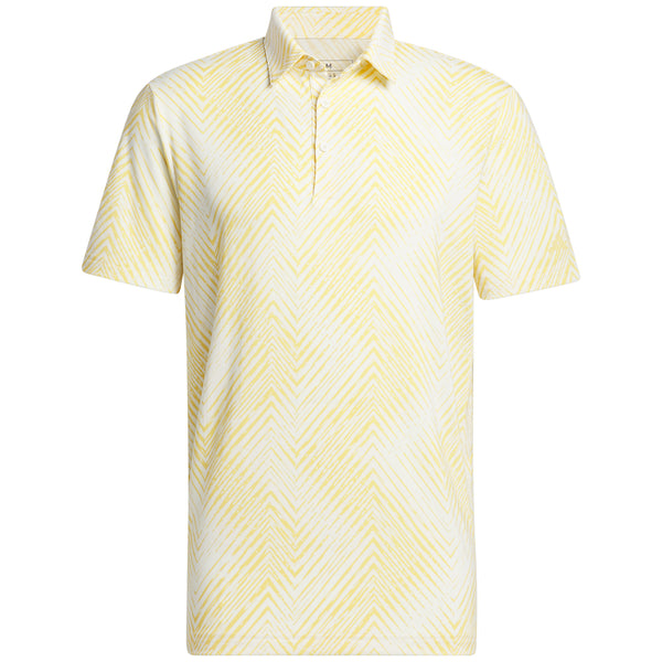 adidas Ult365 All Over Polo Shirt - Ivory/Semi Spark