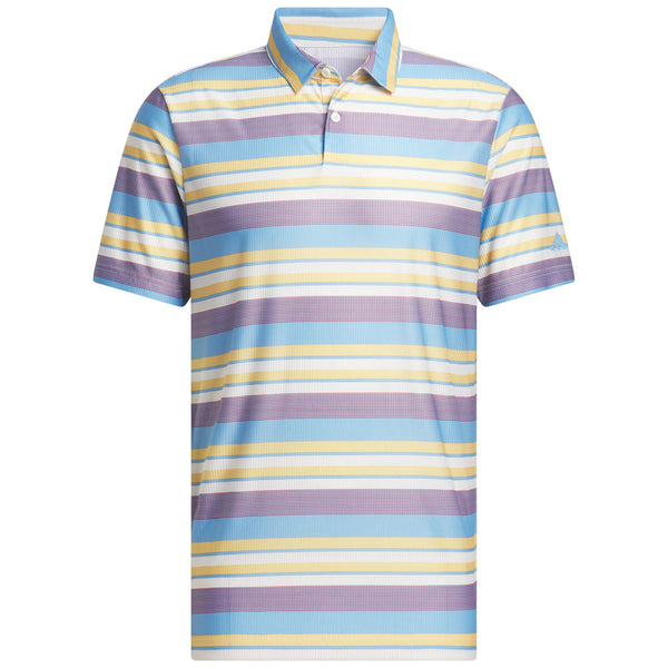 adidas Ult365 Heat.Rdy Stripe Polo Shirt - Semi Spark