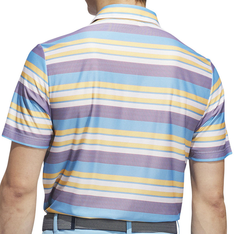 adidas Ult365 Heat.Rdy Stripe Polo Shirt - Semi Spark