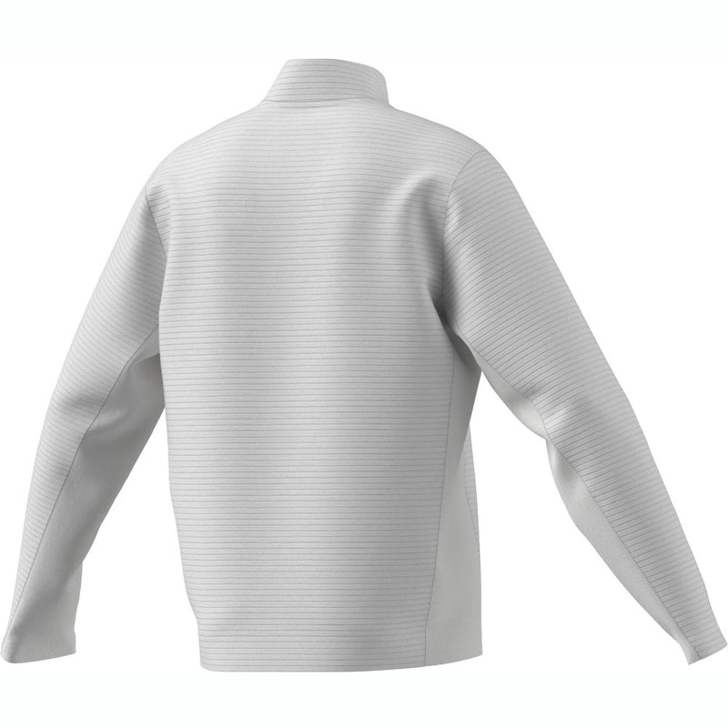 adidas Ultimate365 Dwr Textured 1/4 Zip Pullover - White/White