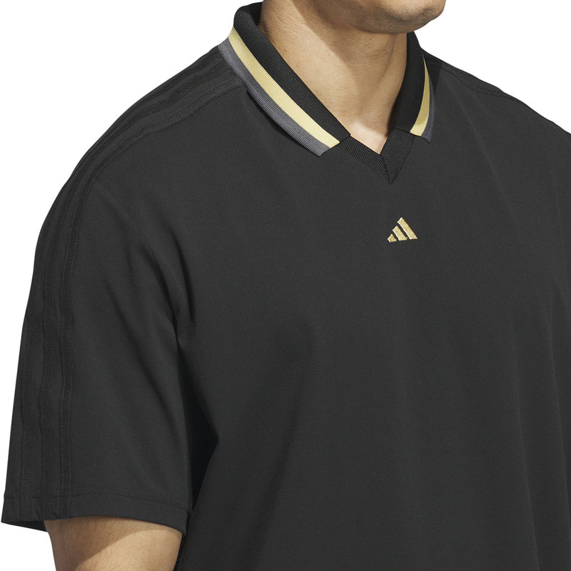 adidas Ultimate365 Jersey Polo Shirt - Black