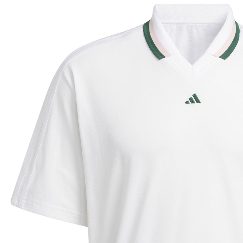 adidas Ultimate365 Jersey Polo Shirt - White