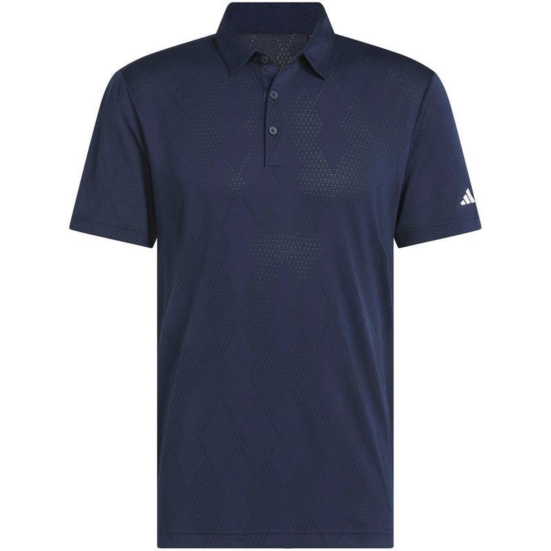 adidas Ultimate365 Micro Texture Polo Shirt - Collegiate Navy