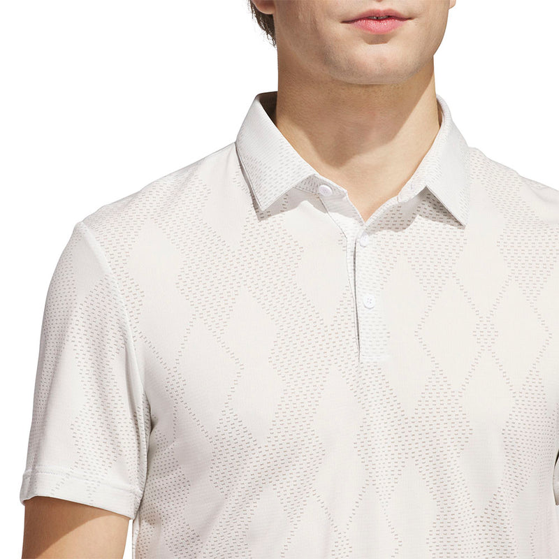 adidas Ultimate365 Micro Texture Polo Shirt - White