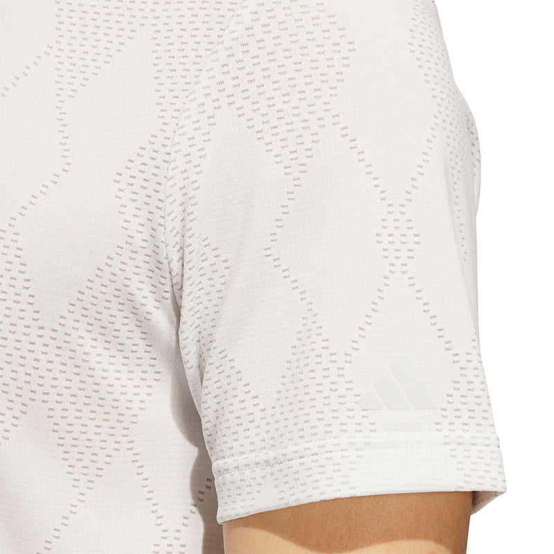 adidas Ultimate365 Micro Texture Polo Shirt - White