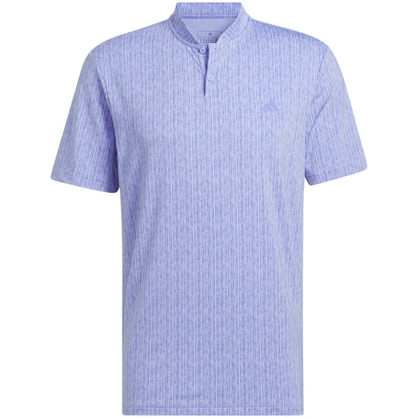 adidas Ultimate365 Printed Polo Shirt - Blue Spark/Cobalt Blue