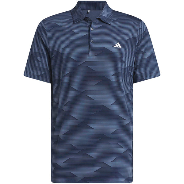 adidas Ultimate365 Speed Stripe Polo Shirt - Collegiate Navy/Preloved Ink