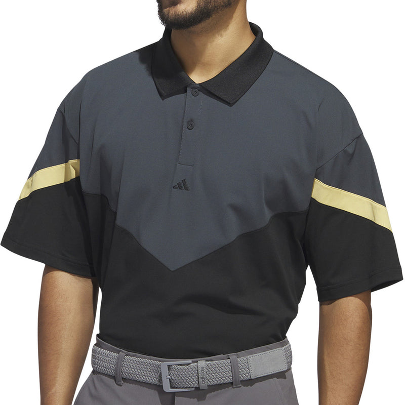 adidas Ultimate365 Sport Polo Shirt - Carbon/Black