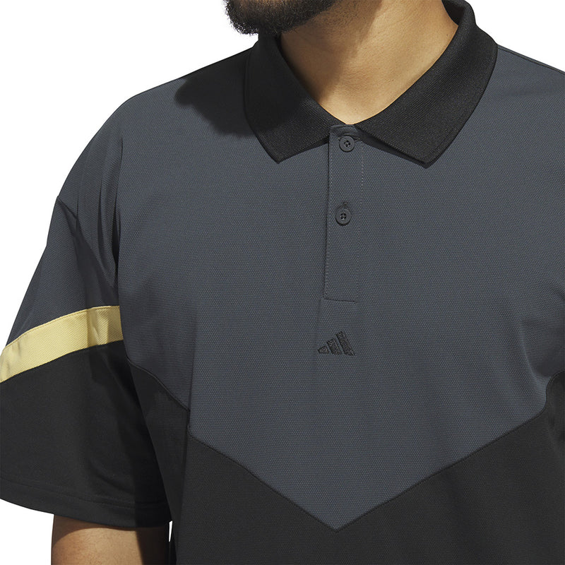 adidas Ultimate365 Sport Polo Shirt - Carbon/Black