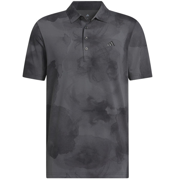 adidas Ultimate365 Tour Adicool LC Polo Shirt - Black/Grey Six