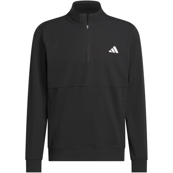 adidas Ultimate365 Tour 1/4 Zip Pullover - Black