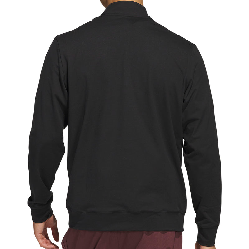 adidas Ultimate365 Tour 1/4 Zip Pullover - Black