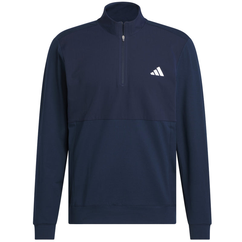 adidas Ultimate365 Tour 1/4 Zip Pullover - Collegiate Navy