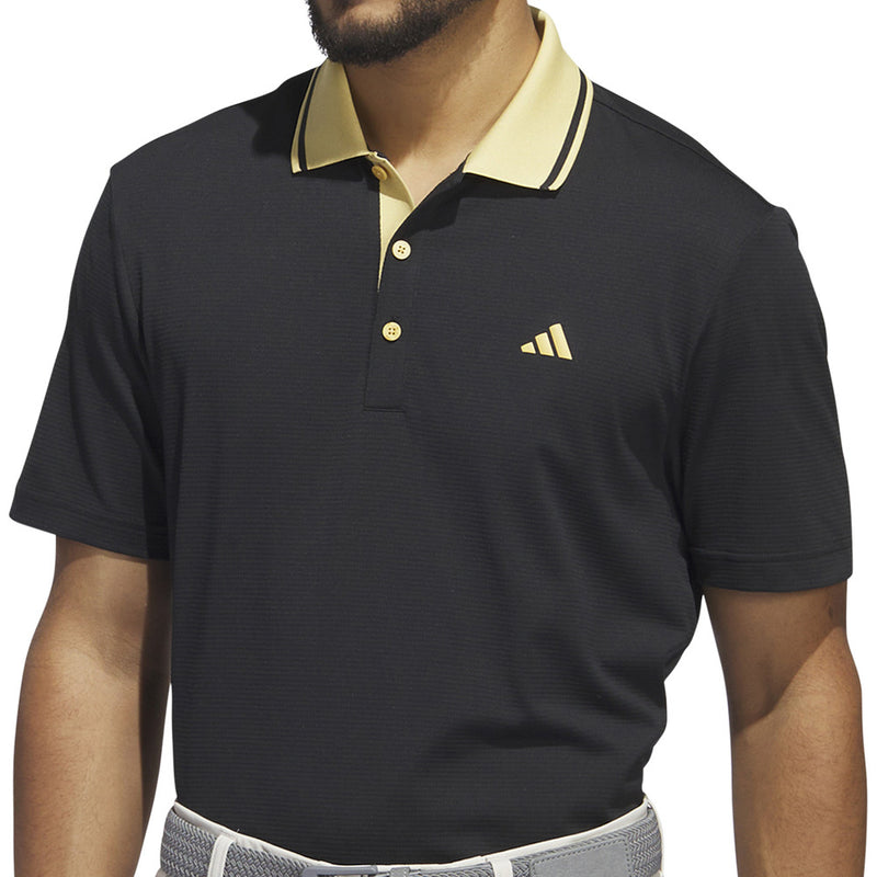 adidas Ultimate365 Tour Sport Collar Polo Shirt - Black