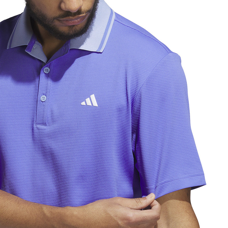 adidas Ultimate365 Tour Sport Collar Polo Shirt - Cobalt Blue