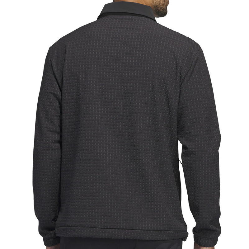 adidas Ultimate365 Tour WIND.RDY 1/4 Zip Pullover - Black