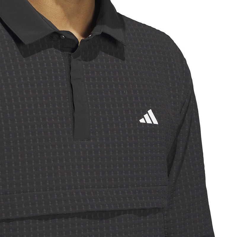 adidas Ultimate365 Tour WIND.RDY 1/4 Zip Pullover - Black