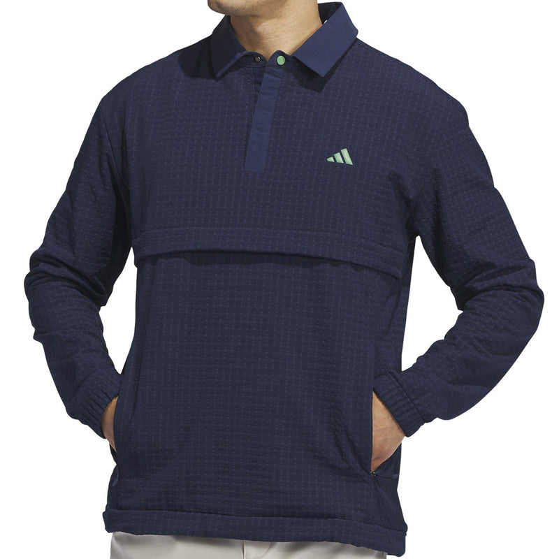 adidas Ultimate365 Tour WIND.RDY 1/4 Zip Pullover - Collegiate Navy