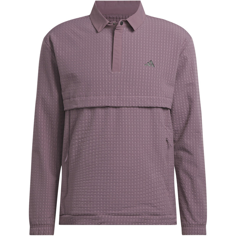 adidas Ultimate365 Tour WIND.RDY 1/4 Zip Pullover - Shadow Fig