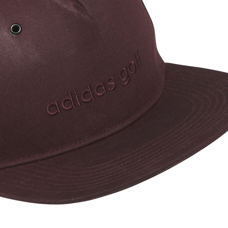 adidas Waxed Canvas 5 Panel Cap - Aurora Ruby