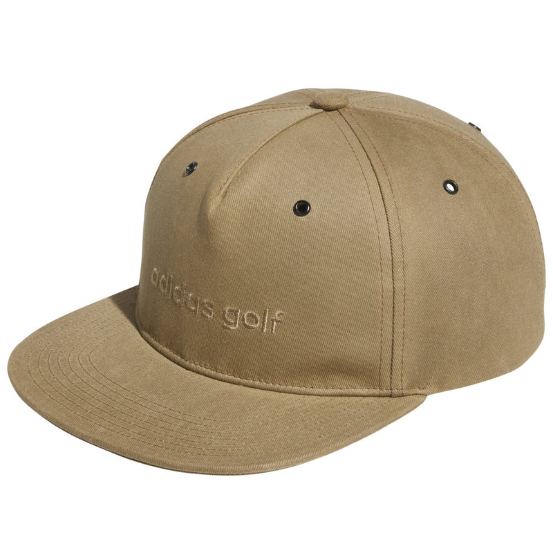 adidas Waxed Canvas 5 Panel Cap - Hemp