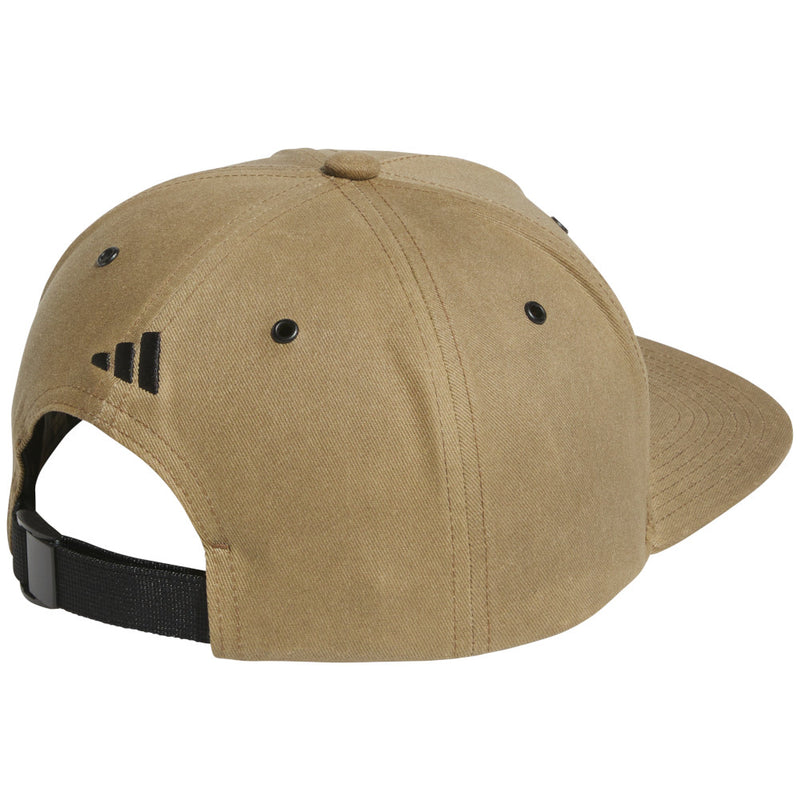 adidas Waxed Canvas 5 Panel Cap - Hemp