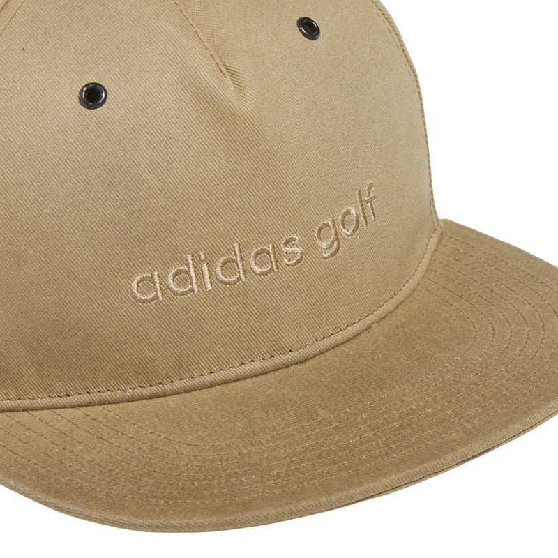 adidas Waxed Canvas 5 Panel Cap - Hemp