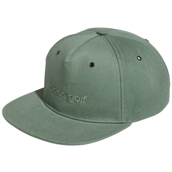 adidas Waxed Canvas 5 Panel Cap - Silver Green