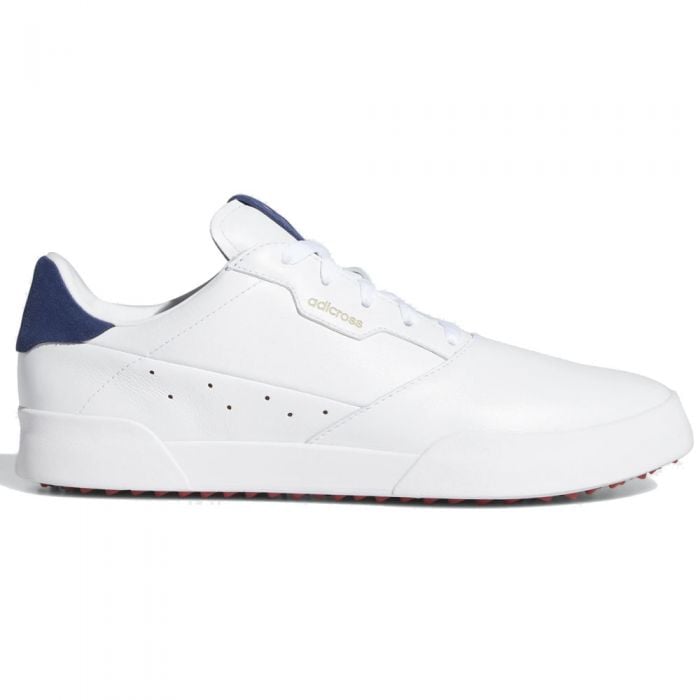 adidas Adicross Retro Spikeless Shoes - White/Silver/Indigo