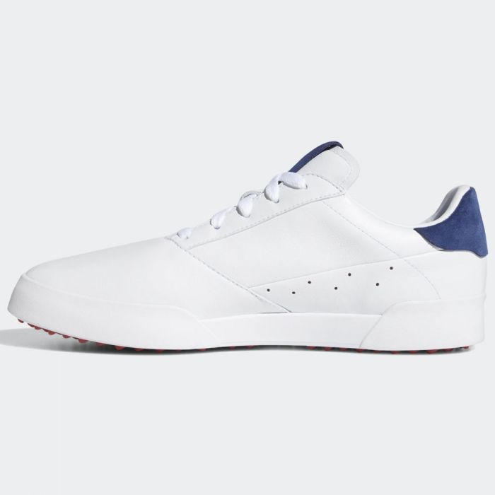 adidas Adicross Retro Spikeless Shoes - White/Silver/Indigo