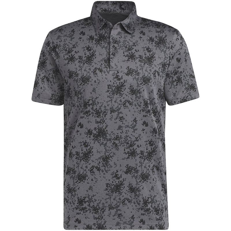 adidas Burst Jacquard Polo Shirt - Black