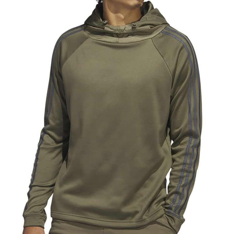 adidas Three Stripes Cold.Rdy Hoodie - Olive Strata