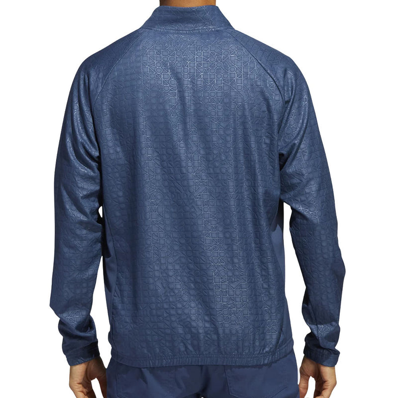 adidas Deboss 1/4 Zip Sweatshirt - Crew Navy