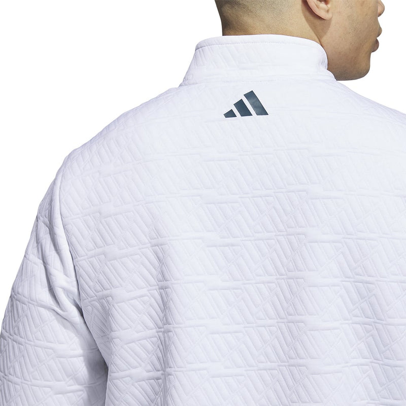 adidas DWR 1/4 Zip Pullover - White