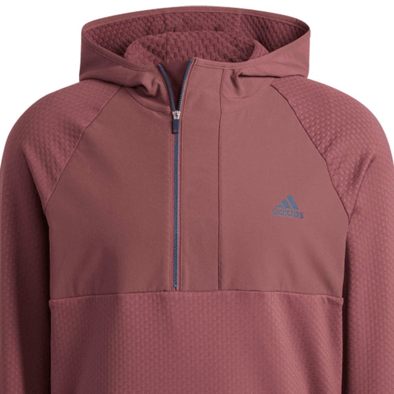 Adidas Fleece Anorak - Quiet Crimson