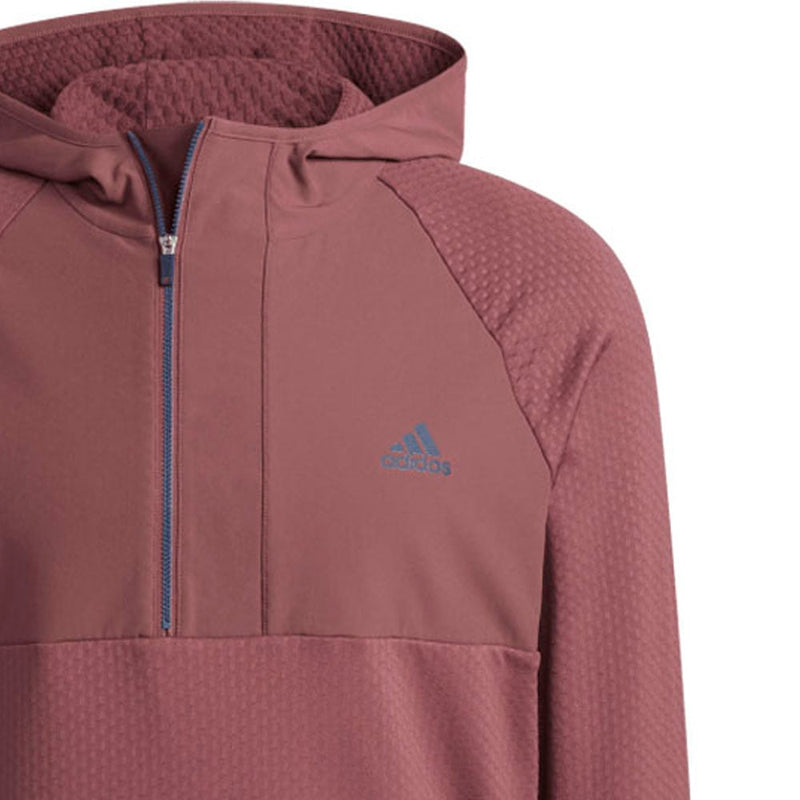 Adidas Fleece Anorak - Quiet Crimson