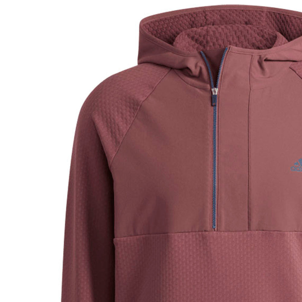 Adidas Fleece Anorak Quiet Crimson