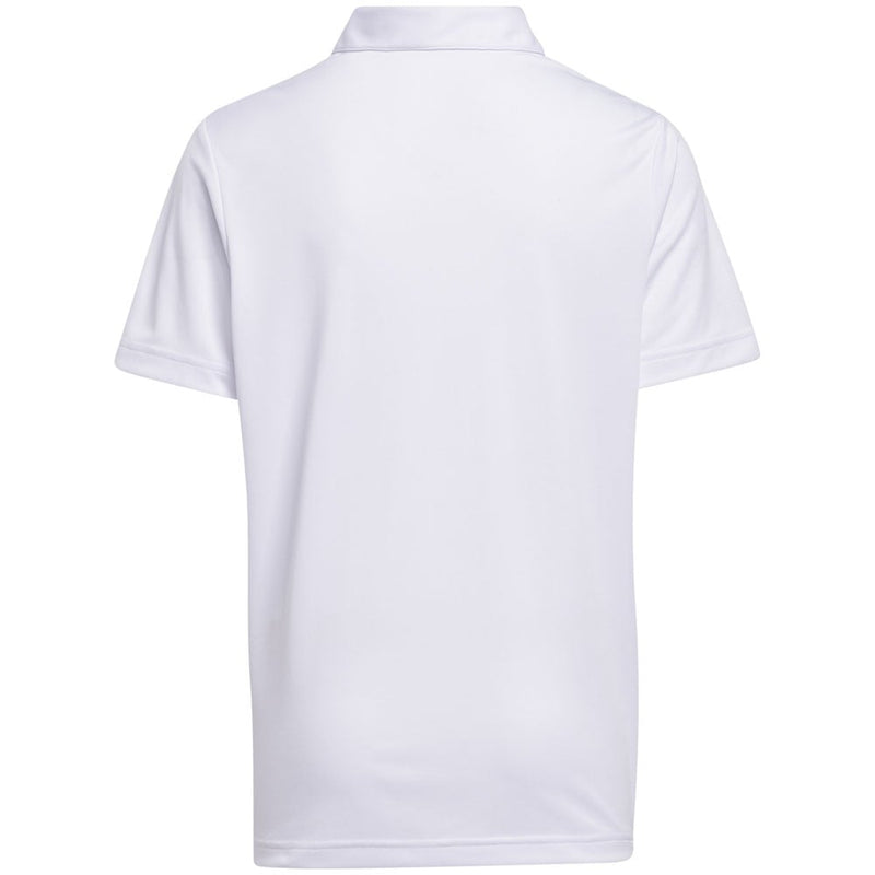 adidas Junior Boys Performance Polo Shirt - White