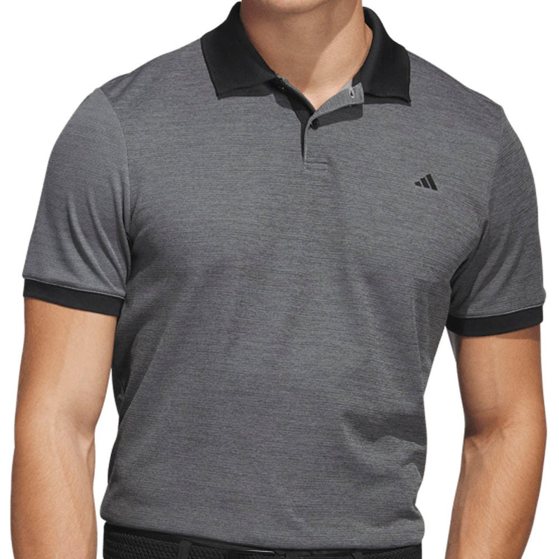 adidas No Show Polo Shirt - Black