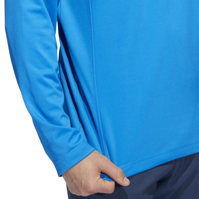 adidas Novelty 1/4 Zip Hoodie - Blue Rush