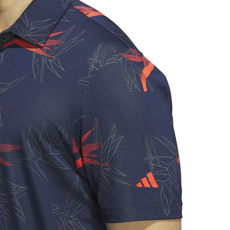 adidas Oasis Mesh Polo Shirt - Collegiate Navy