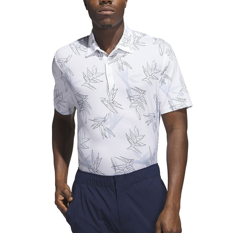 adidas Oasis Mesh Polo Shirt - White