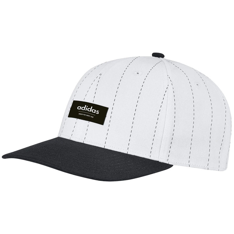 adidas Pinstripe Hat - White