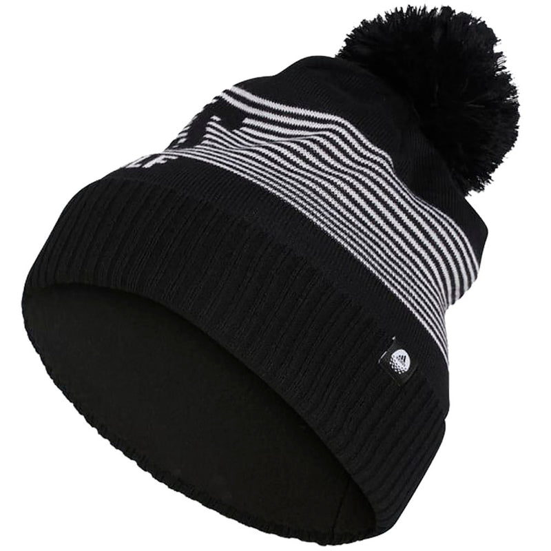 adidas Pom Beanie Hat - Black