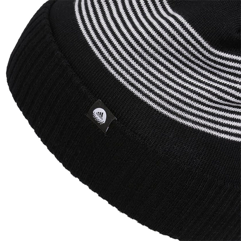 adidas Pom Beanie Hat - Black